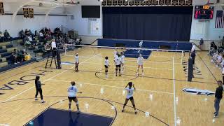 Hoban vs Lutheran East VBall Sectional Final [upl. by Carbone]