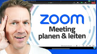 Zoom Tutorial Dein 1 Meeting als Gastgeber 2024 [upl. by Janifer]