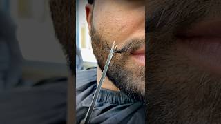 salon beard shorts viralshort youtubeshorts hairstyle haircut [upl. by Akimed754]