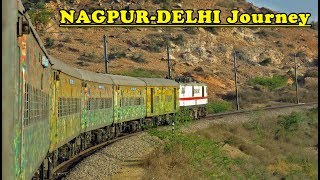 Nagpur  Delhi Journey in DURONTO Express  Indian Railways [upl. by Yznyl]