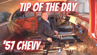 57 Chevy Floor Replacement Part 45 [upl. by Mohl601]