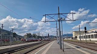 Einfahrt des EuroCity 217 quotDachsteinquot am 04082024 in Graz Hbf [upl. by Bloch411]