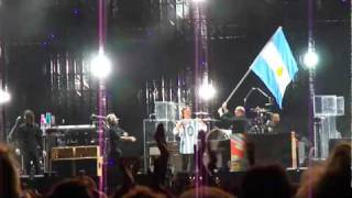 Paul McCartney  Argentina 2010 YO SOY EL DIEGO [upl. by Rosinski]