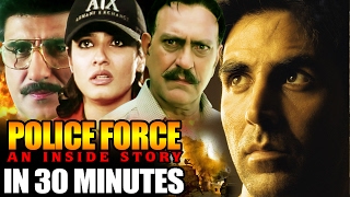 Latest Hindi Action Movie  Police Force  Showreel  Akshay Kumar  Raveena Tandon  Amrish Puri [upl. by Converse]