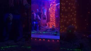 Dyker Heights doesn’t disappoint paranormal halloween dykerheights nyc spooky fyp sub like [upl. by Tierza639]