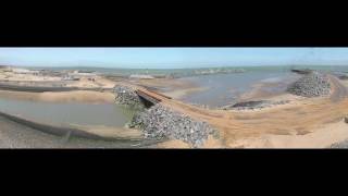 Timelapse  project CADZANDMaritiem Martens en Van Oord [upl. by Beattie]