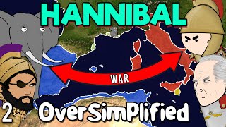 The Second Punic War  OverSimplified Part 2 [upl. by Einahc]