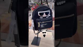 Karl Lagerfeld Paris Backpack amp Womens Kristen Canvas Tote Large amp crossbody bags Macys Finds 2023 [upl. by Thais]