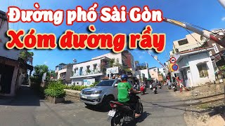 Đường phố Sài Gòn  Xóm đường rầy xe lửa [upl. by Nellaf]