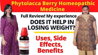 phytolacca berrydoes it help to losing weight my honest review [upl. by Ahter]