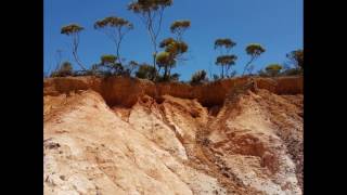 Amazing Natural Limestone Quarry Formation Full of Green Crystalised Quartz in Western Australia [upl. by Ellered]