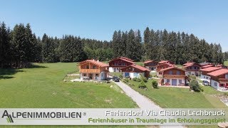 Feriendorf Via Claudia Lechbruck  Traumhafte Lage mit See und Bergblick [upl. by Hortensa]