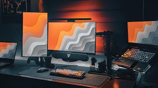 Best Laptop Setups Ep 39  INCREDIBELY Clean Minimal and Productive Desk Setups [upl. by Adiaros]