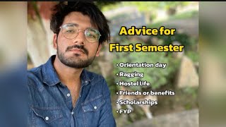 Some advice for first Semester students  University Life  Orientation day  HITEC University [upl. by Savior]