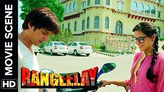 Neha Dhupia has a twin sister  Rangeelay  Movie Scene [upl. by Aracot925]