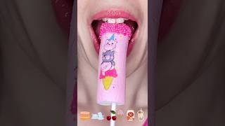 asmr ICE CREAM🍦 MARSHMALLOW😋 2 EMOJI FOOD CHALLENGES🍰🧊🍒🍦🧃satisfying eating sounds mukbang 먹방 [upl. by Latsyrk]