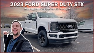 What Does The STX Package Get You  2023 Ford Super Duty [upl. by Nadiya]