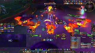 HC vs Mythic Amalgamation Chamber Fire Mage PoV [upl. by Balliett]