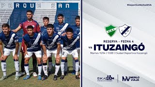 Ituzaingó vs Deportivo Merlo  Reserva  EN VIVO [upl. by Bealle]