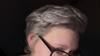 Toning my hair manic panic alien grey 🩶 [upl. by Intyre193]