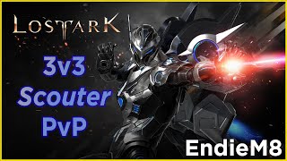 Lost Ark  Scouter PvP gameplay match 141 damage ratio [upl. by Yblehs98]