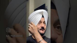 Pochvi Pagg❤️pagg turban paggawalesardar trending viral video sidhumoosewala shorts shape [upl. by Gherardo]