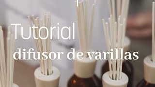 Hacer Difusor de Varillas para aromatizar ambientes [upl. by Eleph480]