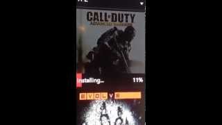 Call of Duty Advanced Warfare Install Fix for Xbox One not installing or slow install fix [upl. by Dennis]