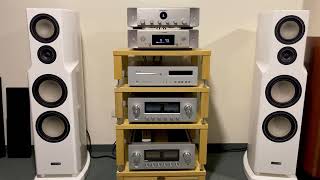 Amplificador Marantz Model 30 Marantz SACD30 Canton Reference 3K [upl. by Oiramal]