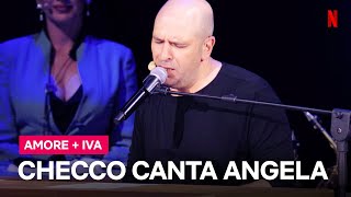 CHECCO ZALONE canta il suo grande classico ANGELA al PIANOFORTE  Netflix Italia [upl. by Anialam121]