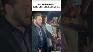 Salman Khans Generous Gesture A True Hero in Every Sense  Bollywood Life [upl. by Alisa658]