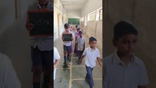 a small activity action words english ytshorts class activity [upl. by Alihet]