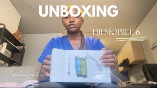 Unboxing and Experiencing My DJI Mobile 6 [upl. by Mimajneb14]