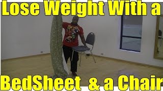 Bed Sheet Workout 1  Home Weight Loss Workout [upl. by Moia]