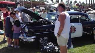 Broderick Crawford 55 Highway Patrol Buick at Pike Car Show 8412 [upl. by Shevlo]