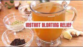 Home Remedy For Belly BLOATING  Homemade All Natural Tea To Reduce BloatingGas  Bloating Tea [upl. by Ahsekan]