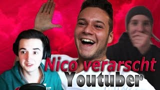 NICO VERARSCHT YOUTUBER  ich dachte schon [upl. by Aisel]