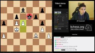 Lichess Titled Arena 3 ft Magnus Carlsen aka DrDrunkenstein [upl. by Agatha]