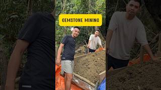 GEMSTONE MINING IN LUC YEN shorts gemstone mining [upl. by Justinn]