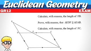 Euclidean Geometry Grade 12 Exam [upl. by Allerym]