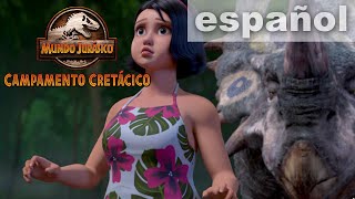 El rescate de la giroesfera del fango  JURASSIC WORLD CAMPAMENTO CRETÁCICO  Netflix [upl. by Noit559]