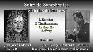 Mouret Suite de Symphonies Paillard amp Leclair Ensemble 1955 ムーレ ファンファーレ交響曲 パイヤール [upl. by Dicks]