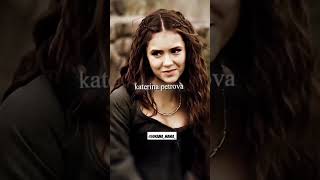 Katerina petrova or Katherine Pierce katherine fierce badass tvd elena dramamania nina ian [upl. by Rea]