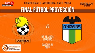 🔴 ANFP FINAL 🏆 FÚTBOL ⚽ PROYECCION 🎥 2024  Cobresal vs Ohiggins [upl. by Samson931]