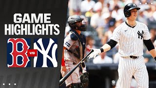 Red Sox vs Yankees Game Highlights 7624  MLB Highlights [upl. by Ryan]