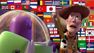 quotMIRA UN EXTRATERRESTREquot en 47 idiomas diferentes  Toy Story 1995 [upl. by Annaik]