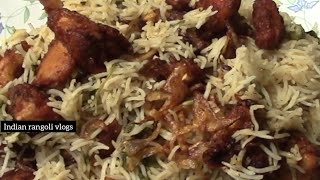 yummy fried chicken biryani recipe 😋👌friedchickenbiryani chickenbiryanirecipe biryanirecipe [upl. by Eisdnil]