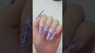 extension nail with the poly gelnails extension nailart trend nailpolish naildesign polygel [upl. by Ynnob179]