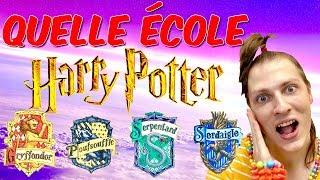 QUELLE EST MON ECOLE HARRY POTTER  QUIZ POUDLARD CHOIXPEAU MAGIQUE  NADEGE CANDLE [upl. by Jule530]