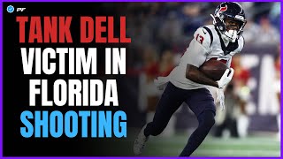 Texans Tank Dell Was Wounded In a Florida Shooting  NFL Breaking News [upl. by Nnaeinahpets61]